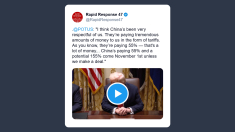 Trump: i dazi alla Cina potrebbero arrivare al 155%