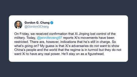 Gordon Chang: Xi Jinping ha perso il controllo delle forze armate