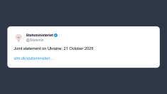 Dichiarazione congiunta sull’Ucraina del 21 ottobre 2025