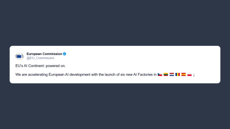 L’Ue accelera lo sviluppo dell’intelligenza artificiale