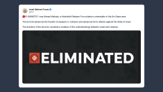 Forze Difesa israeliane: eliminato comandante Hezbollah