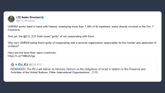 Israele: le Nazioni Unite «collaborano strettamente con Hamas»