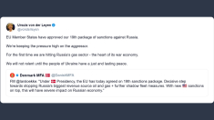 Von der Leyen: approvato il diciannovesimo pacchetto di sanzioni contro la Russia