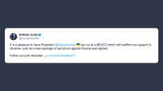 Costa: è un piacere accogliere il presidente Volodymyr Zelensky