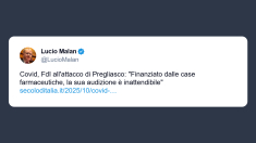 Malan: Pregliasco finanziato dalle case farmaceutiche