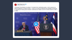 Primo ministro cambogiano esprime profonda gratitudine al presidente Donald J. Trump