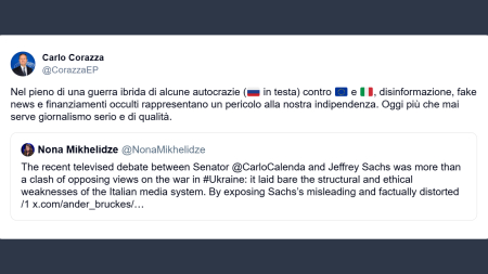 Corazza sulle fake news: serve giornalismo serio e di qualità