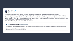 Calenda: la sinistra perde perché parla solo di se stessa La destra promette mari e monti e poi inverte rotta