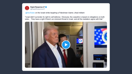 Rubio: Israele ha il diritto di agire se c’è una minaccia imminente