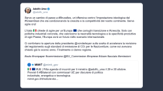 Urso: ideologica del Green Deal sta condizionando la crescita e la competitività del nostro continente