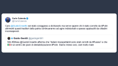 Crosetto: infiltrazione russa in Italia Per Calenda «serve sapere chi è stato corrotto da Putin»