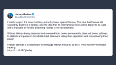 Lindsey Graham: massimo appoggio all’azione militare di Israele contro Hamas