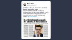 Rizzo: Frédéric Baldan scrive libro per criticare la von der Leyen Ora le banche gli bloccano i conti