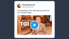 Intervista di Giorgia Meloni al Tg1