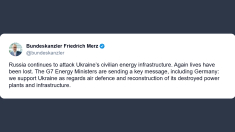Merz: sosteniamo l’Ucraina nella difesa antiaerea e nella ricostruzione delle centrali elettriche