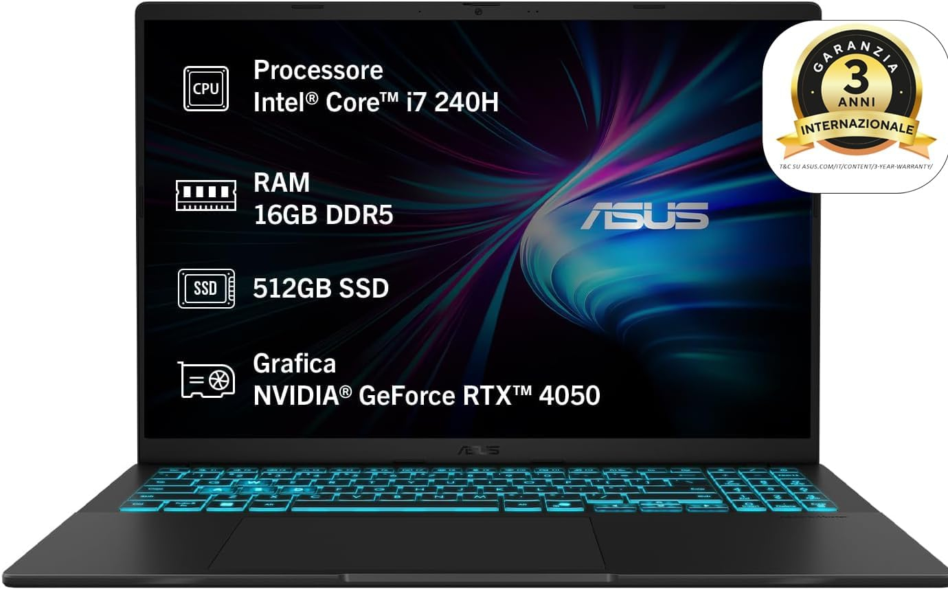 Asus Vivobook Rtx 4050 a 749 euro