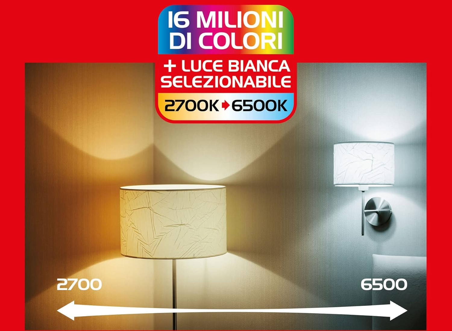 Lampadina Smart Beghelli Rgb WiFi al prezzo di un cappuccino