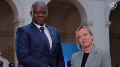 Il Presidente Meloni incontra il Presidente della Repubblica Gabonese