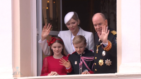Alberto II e Charlene guidano le celebrazioni per la festa nazionale di Monaco
