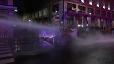 Guerriglia tra polizia e manifestanti anti-Israele a Bologna