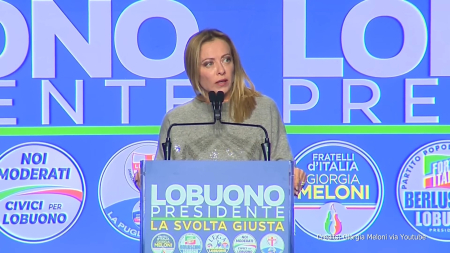 Il discorso di Giorgia Meloni a Bari