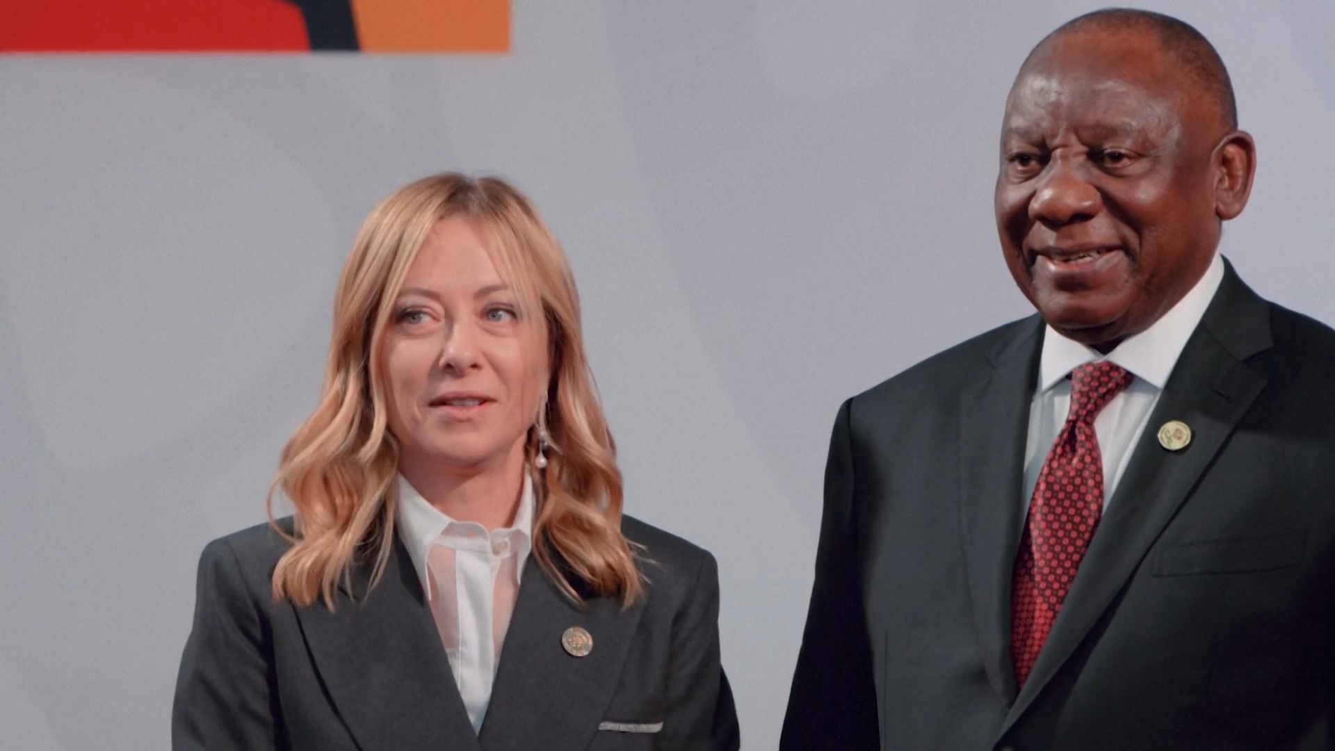 Giorgia Meloni al vertice G20 in Sudafrica