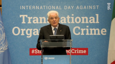 Mattarella all’Onu ricorda Falcone e Borsellino