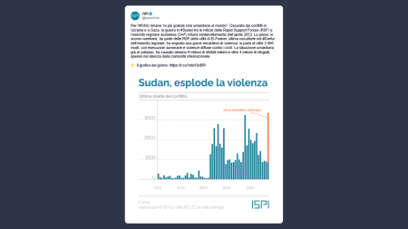 Onu: in Sudan la peggiore crisi umanitaria al mondo