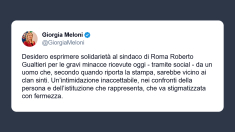 Giorgia Meloni: solidarietà al sindaco di Roma