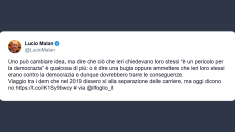 Malan sulla separazione delle carriere: il Pd non è coerente
