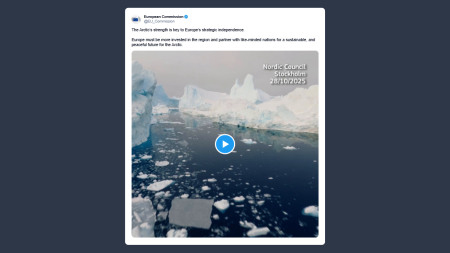 Commissione europea: Artico decisivo per indipendenza strategica europea