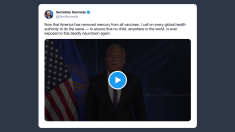 Kennedy Jr: gli Usa hanno eliminato il mercurio da tutti i vaccini