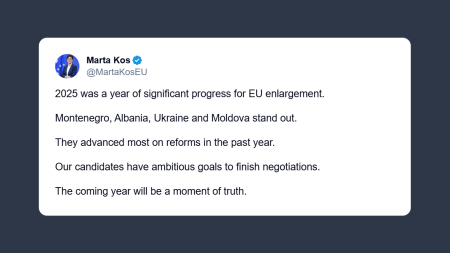 Marta Kos: progressi significativi per l’ingresso di nuovi Paesi nell’Ue