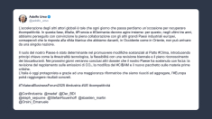 Urso: l’Italia promuove modifiche sostanziali al Patto clima