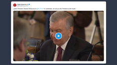 Presidente uzbeko su Trump: la chiamiamo il presidente del mondo