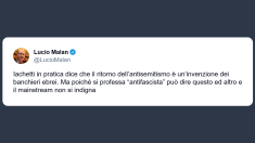 Malan su Iachetti: l’antisemitismo è un’invenzione dei banchieri ebrei