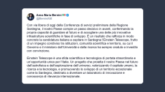 Bernini sul telescopio Einstein: Sardegna accoglie una delle più innovative infrastrutture scientifiche