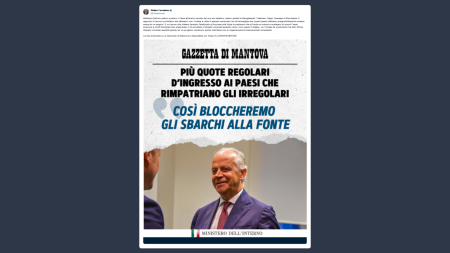 Piantedosi: la Tunisia ha fatto 8 mila rimpatri volontari assistiti dall’Italia
