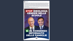 Sasso: via libera al consenso obbligatorio dei genitori sui temi sessuali