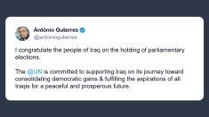 Guterres: congratulazioni al popolo iracheno per le elezioni