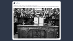 Trump firma la legge che riapre il governo