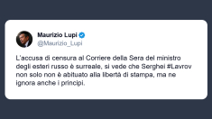 Lupi: Lavrov ignora i principi della libertà di stampa