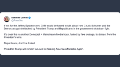 Leavitt: Chuck Schumer e i democratici surclassati dal presidente Trump