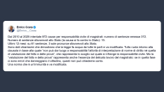 Enrico Costa: la responsabilità civile dei magistrati va modificata