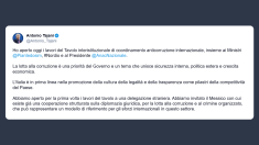 Tajani: lotta alla corruzione è una priorità