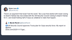 Eylon Levy: Onu si impegna a disarmare Hamas