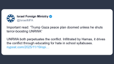 Ministero Esteri israeliano: se Unrwa non chiude il piano di pace Usa fallirà
