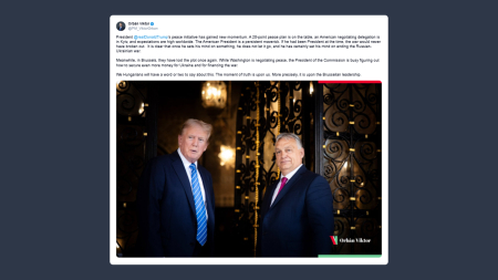 Orbán: se Trump fosse stato al governo la guerra in Ucraina non sarebbe mai scoppiata