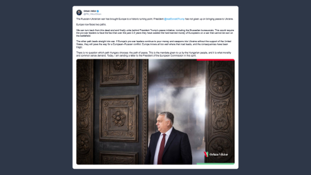 Orbán: guerra russo-ucraina ha portato l’Europa a un bivio storico