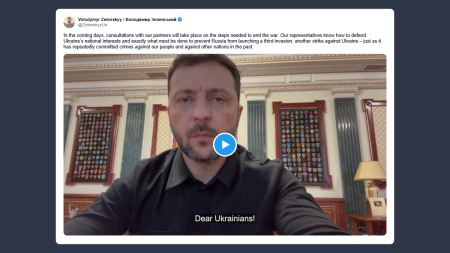 Zelensky: impedire alla Russia di sferrare una terza invasione